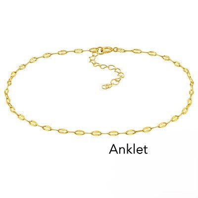 Anklet 18ct Gold Plating