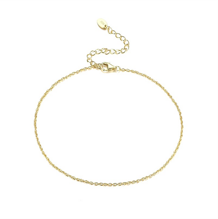 Anklet 18ct Gold Plating