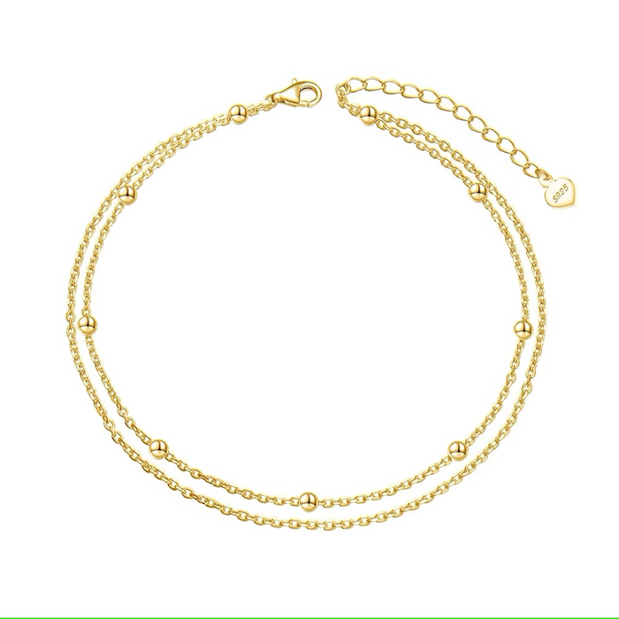 Anklet 18ct Gold Plating