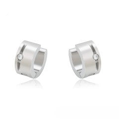 Sterling Silver Classic  Earring