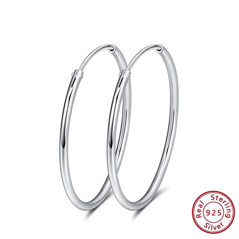 Earring Classic Silver