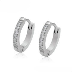 Sterling Silver Classic  Earring