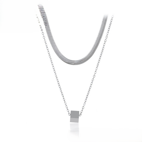 Sterling Silver Classic  Necklace