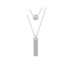 Sterling Silver Classic  Necklace