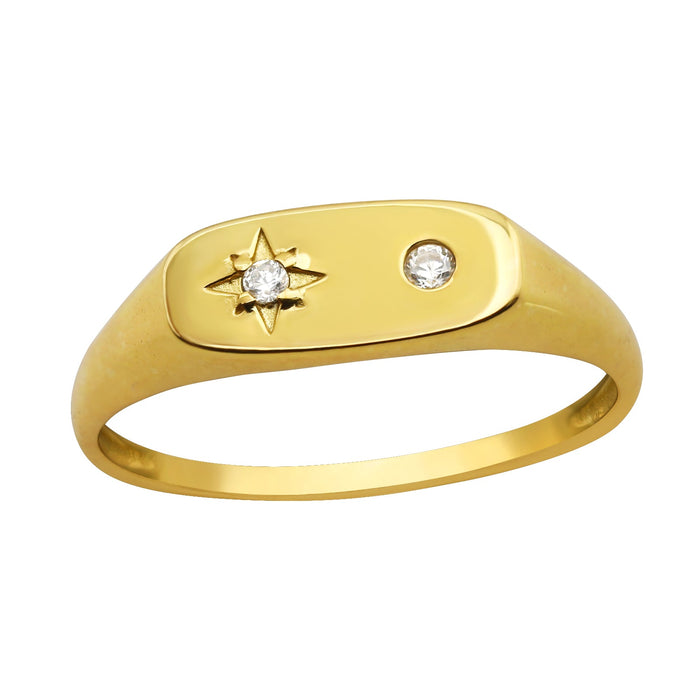 Ring 18ct Gold Plating