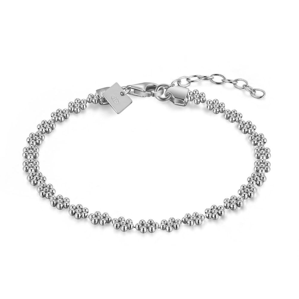 Silver Bracelet, Flowers